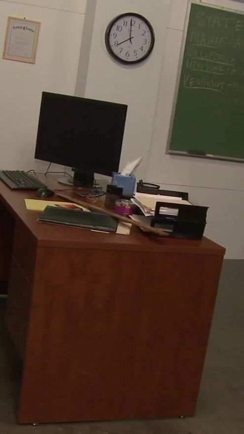 Masturbating lesbian teen gets caught by her classmate but they end up making each other cum with dildos | Clip 1