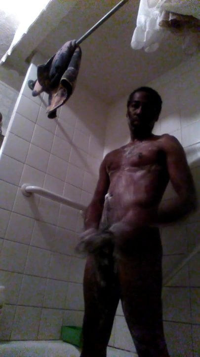 Alabaster Stargazer in the shower