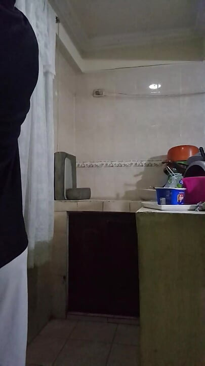 Meu empregado é fodido na cozinha