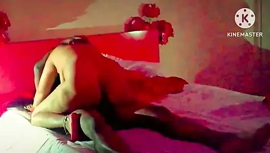 Büyük Zenci Ile Karwa Chauth Kız Yüzüyle Tam Video
