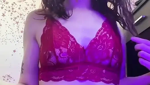 Petite British Teen Facefucks Herself with Alien Toy