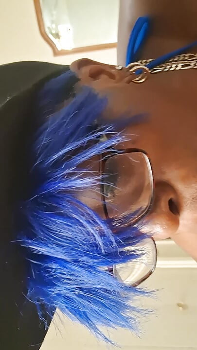Porra prostituta azul safada