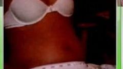 Chica Dominicana de Badoo Masturbandose en Webcam