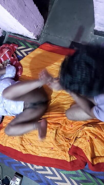 Indian Desi stepmom Lakshmi Babi gets by her stepson after a massage