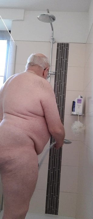 me showering again