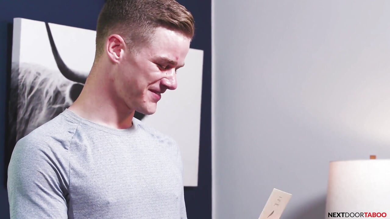 Twink Stepbro's Spitroast Muscle Jock Neighbour - Nextdoortaboo