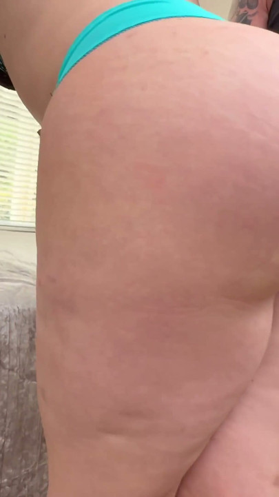 Blonde Trans PAWG Gets Railed by Older Man