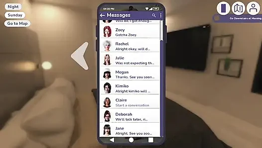 Fantasy Story Gameplay  3D Simulation  Virtual 18+ Characters part 8