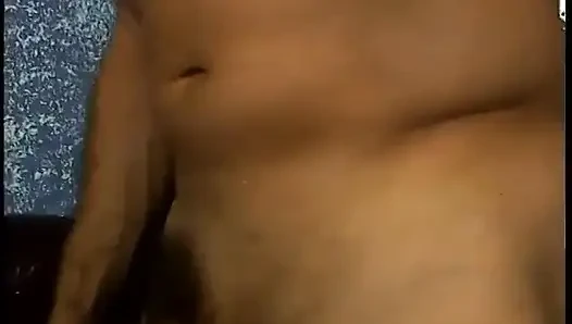 Older guy and chick with strap-on have threesome with tattooed hunk