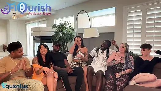 Mrflourish подкаст утром после в Вегасе 8 Ppl перед съемкой эпизода для его сложного