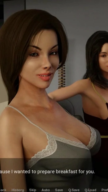 Unforgettable moment from "Away From Home (Vatosgames) Part 63 The Ladies By LoveSkySan69"