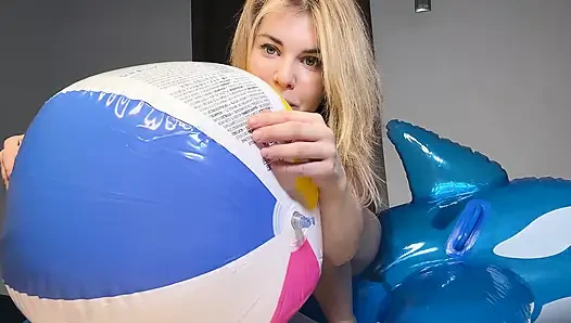 Deine freundin hat aufblasbares spielzeug in deinem zimmer gefunden