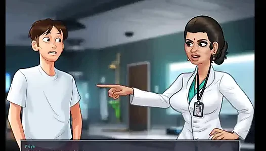 Summertime saga: sexy Indian desi doctor ep 165