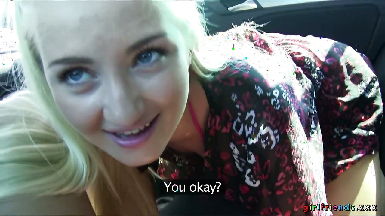 Girlfriends XXX - Naughty Micha, Kayla & Their New Friend Take Full Advantage of the Car for an All-out Lesbian Trio