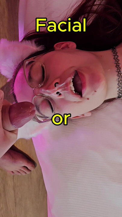 Facial or Sucking Every Drop Out? Redhead POV Blowjob
