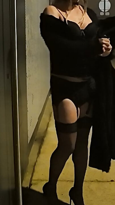 城市里的变装者