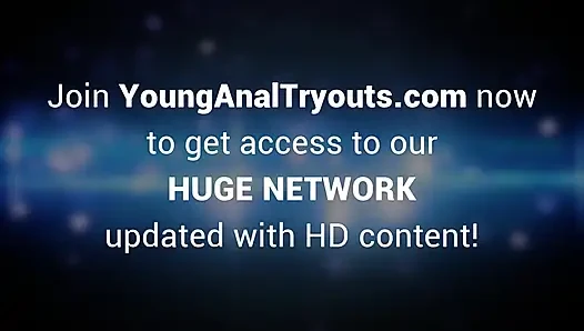Young Anal Tryouts - Gentle massage and hard fuck