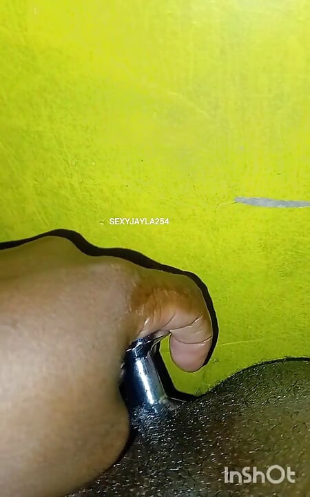 Chubby Boy Jerking off While a Toy Is in His Asshole Upclose