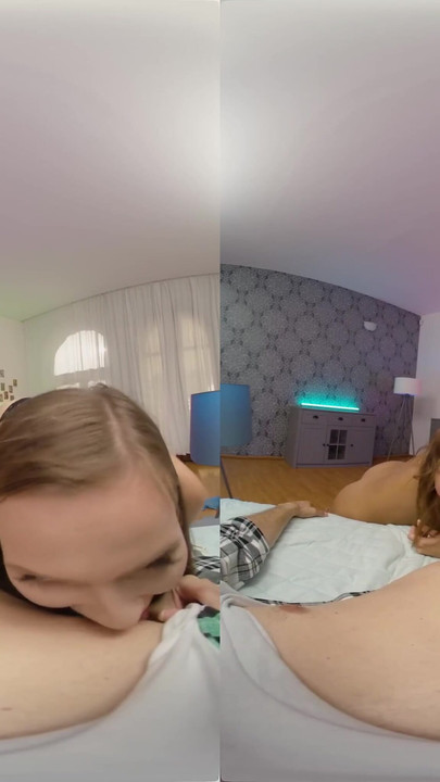 Powerful moment from "Five Hot Girls All Want You - Virtual Real Porn"