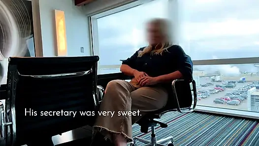 Фа Фиона встречает пассажира в его зале заседаний