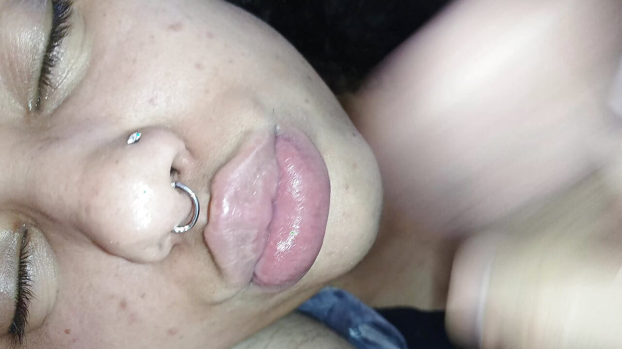 CREAMPIE ON HER SLUT FACE, SHE LOVES IT