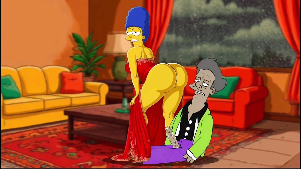 Indian Storm: Farting milf / Kreskówka dla dorosłych / parodia porno / Simpson Parody / Fart fetish