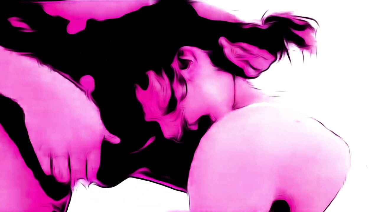 Porn-Art n.1 - Pop Art Gang Bang (AI-generated)