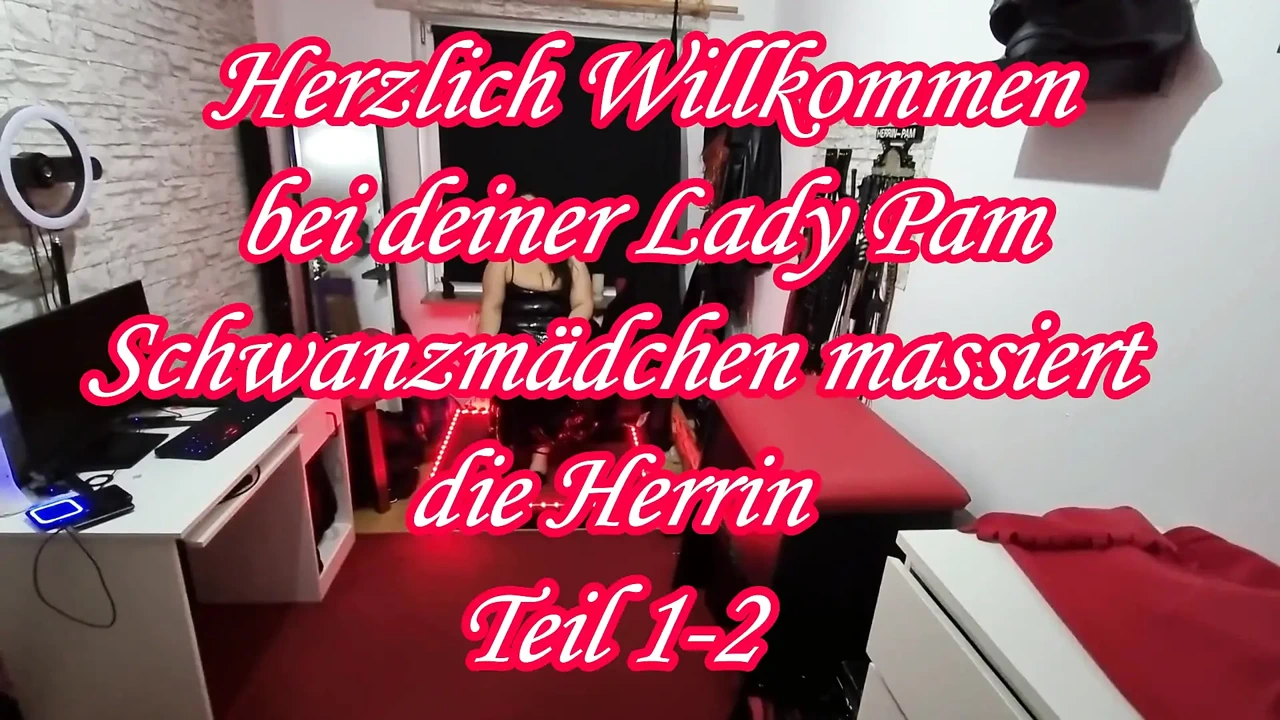 Cock Girl Massages the Mistress Part 1-2.