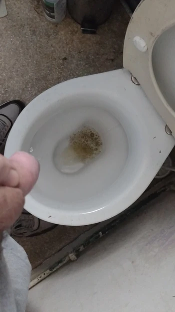 Me having a piss at friends house