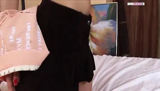 Anal di pacar berambut merahku; Ada dia mengerang keras