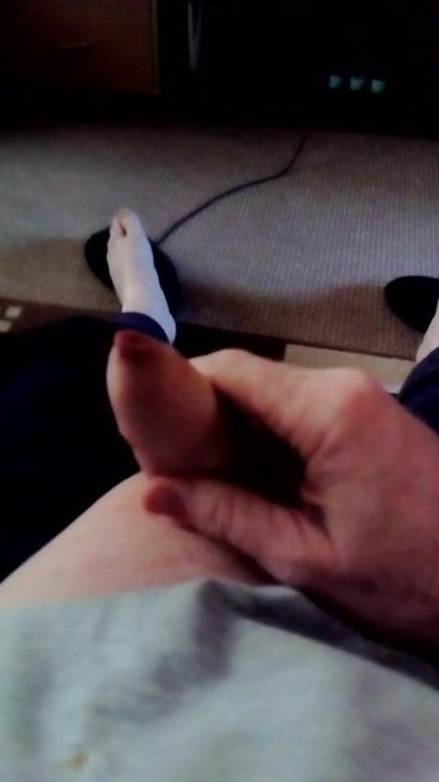 Playing with my cock
