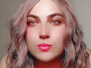 Compilación de corridas lindas ladyboy, transexual se corre caliente