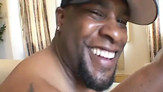 Interracial Threesome for a White Slut and Two Big Black Cocks