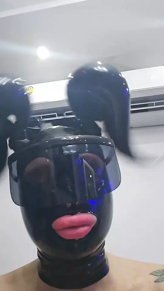 My New Latex Hood