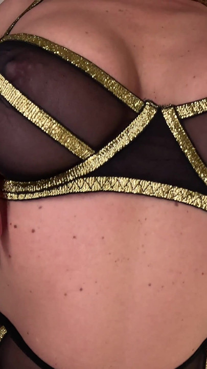 Sexy Striptease Close-up