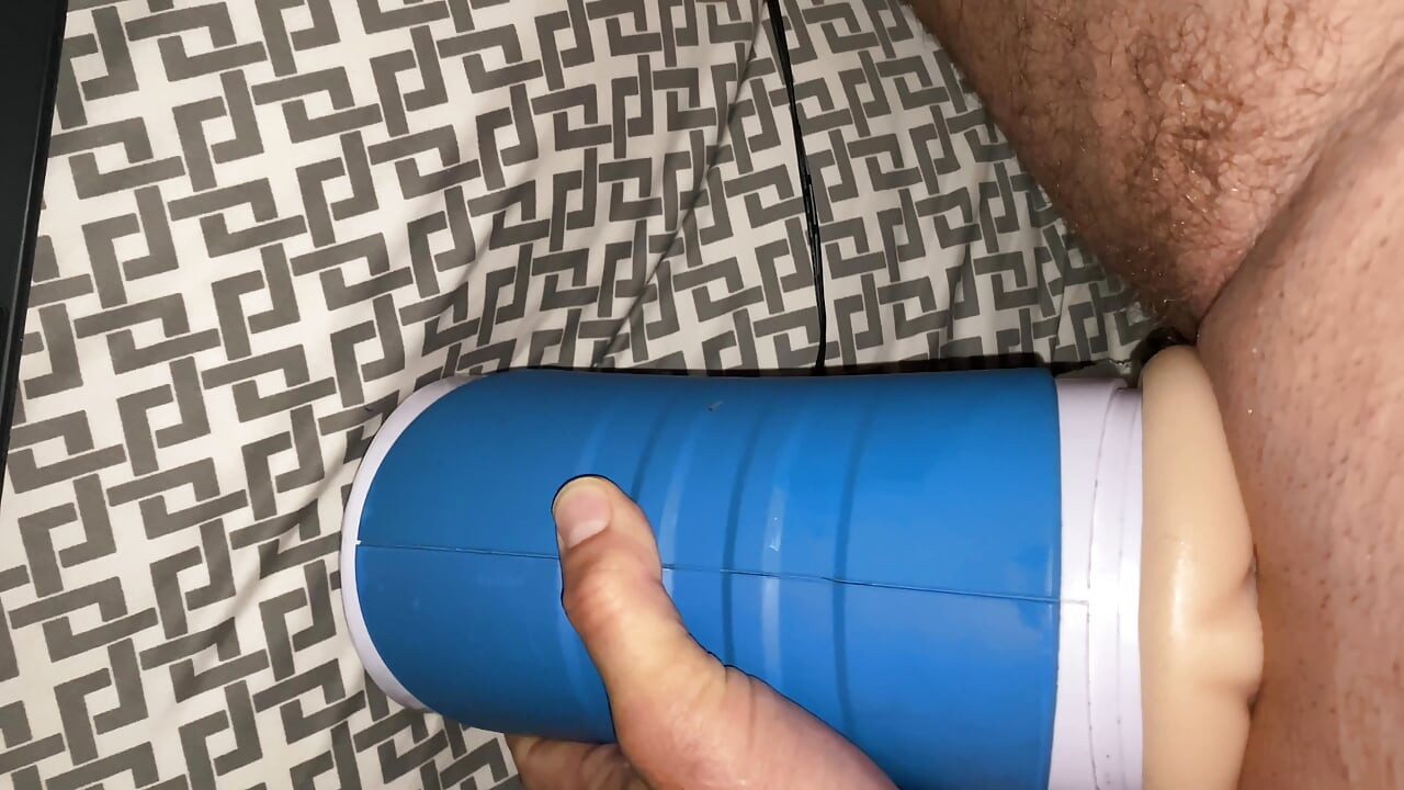 Orgasm with my autoblow