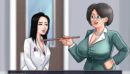 Kisah musim panas - adegan seks nona okita