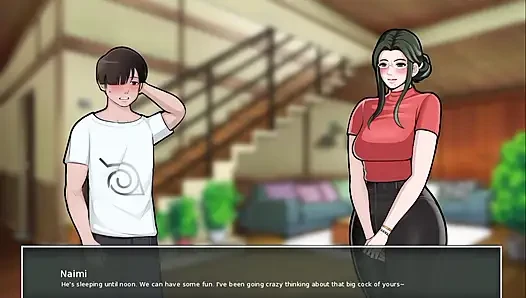 Konoha milf #31: ibu seksi sahabatku benar-benar menggodaku - oleh eroticgamesnc
