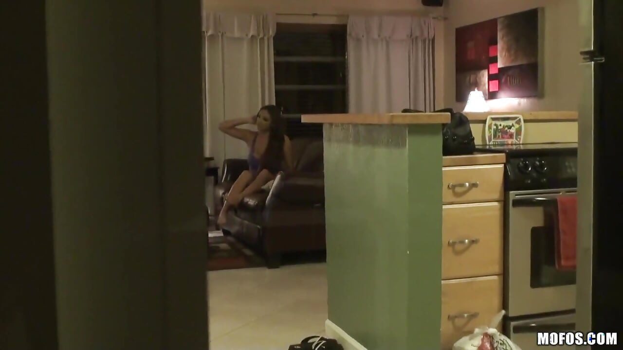 Pervs on Patrol - Big Tit Danni Cole Caught by Voyeur Justin Masturbating Leads to Doggystyle & Cumshot