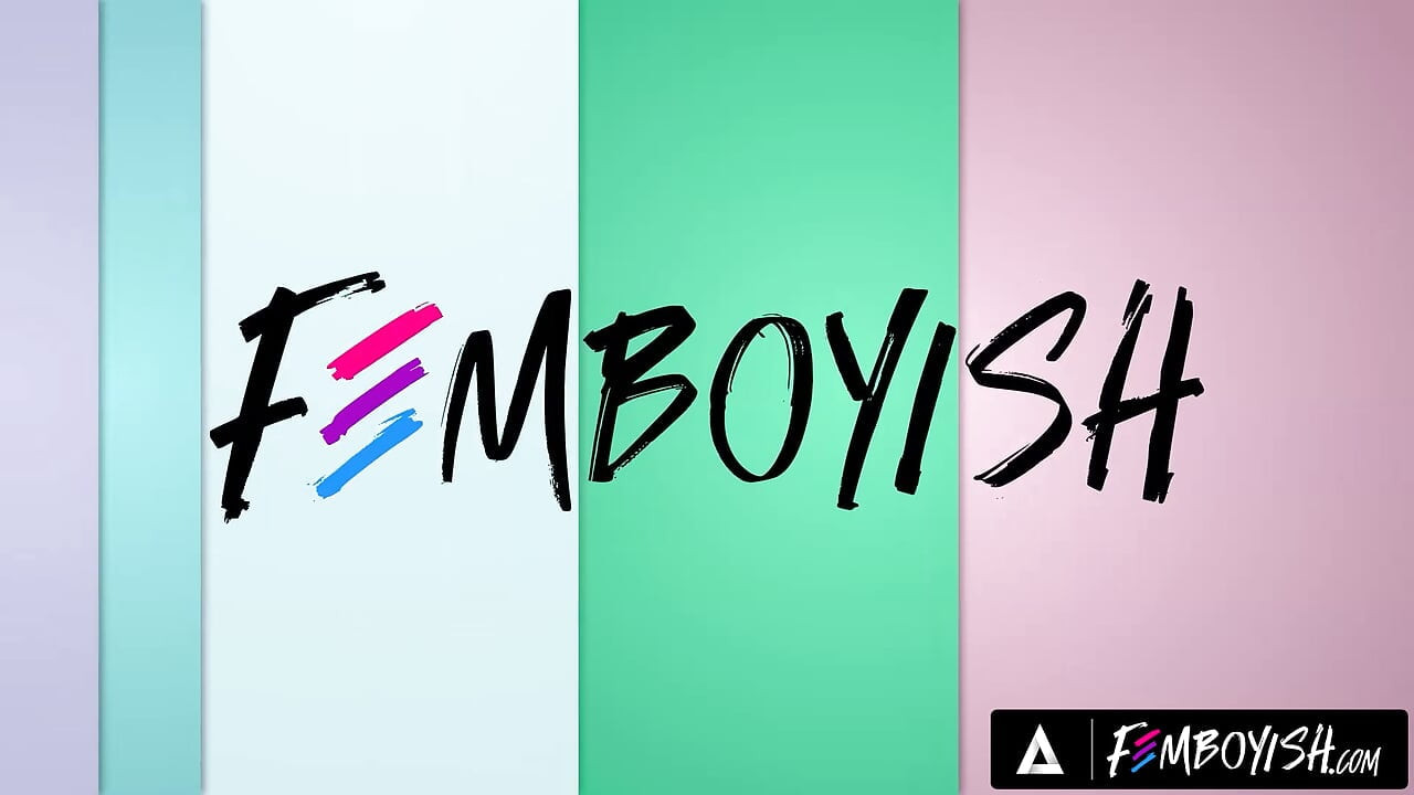 FEMBOYISH - 欲情したSeb Leblanが可愛いサンドレスを着たフェンボーイのJeremy Angelを犯す