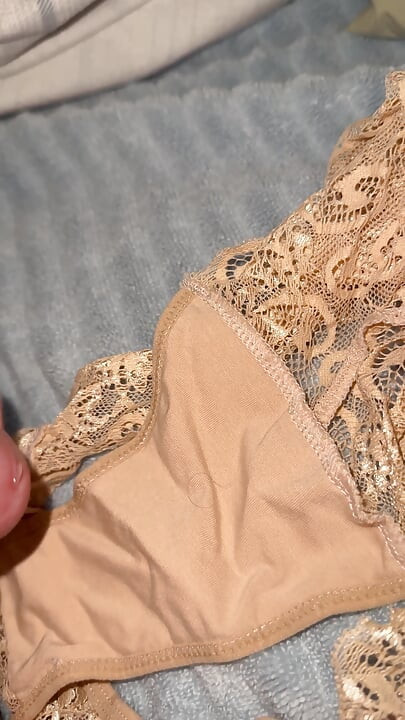 Cum on Wife’s Panties 20