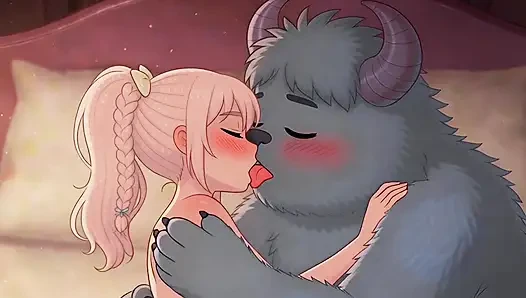Monster Entered 18 Year Old Girl’s Room and Got the Best Fuck of His Life