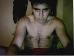 Straight guys feet on webcam #296