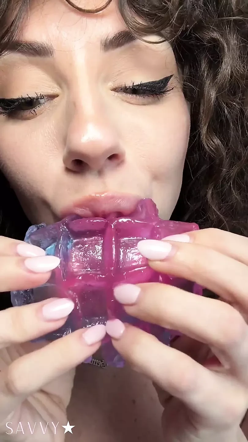 Waffles asmr bocca suoni suoni fetish