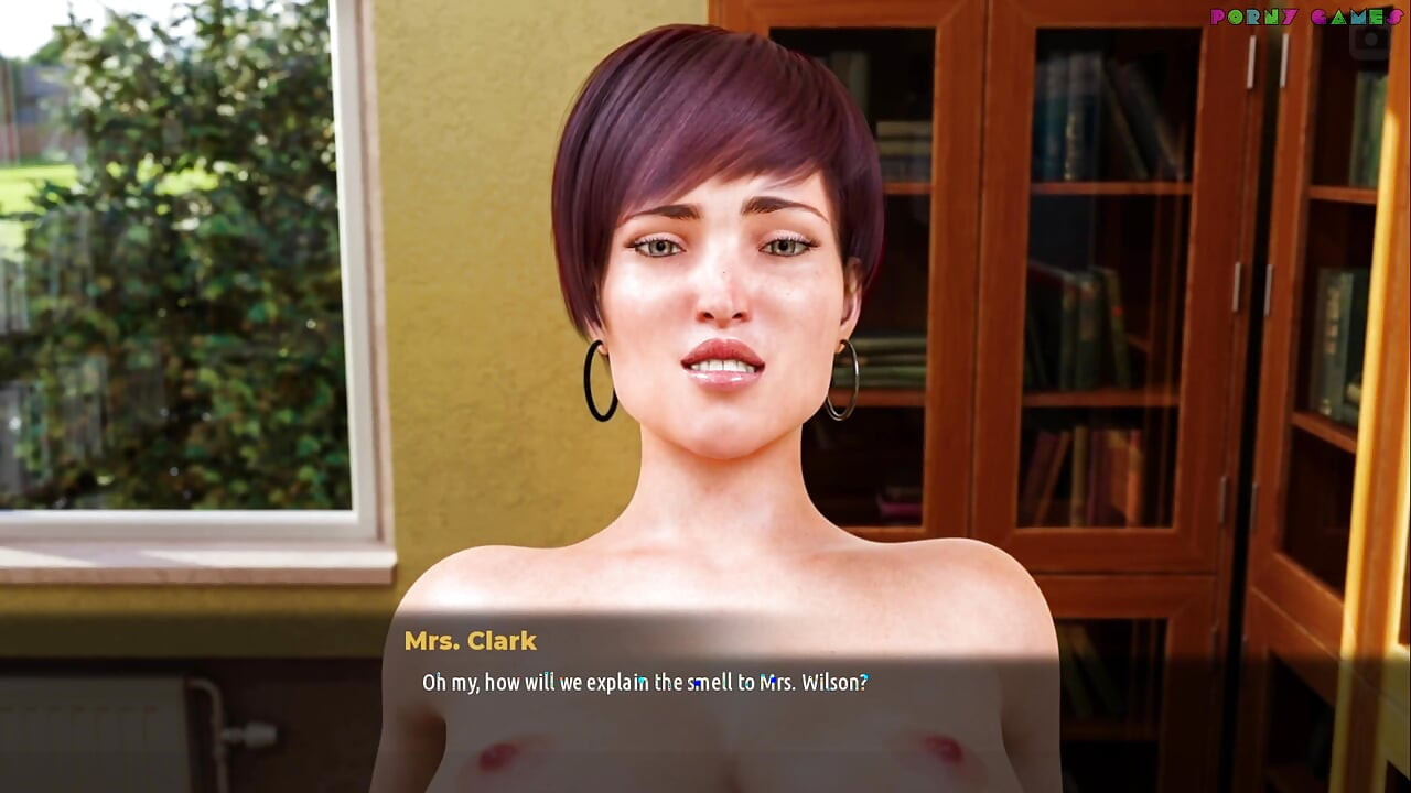 MILFs of Sunville av L7team - Sexig lärare har ett biblioteksmöte, spermapaj mellan boken 76