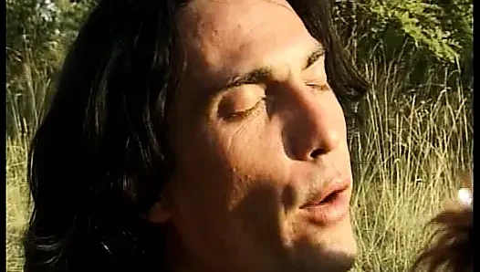 Curvy German Lady Gets to Please 3 Cocks at the Same Time