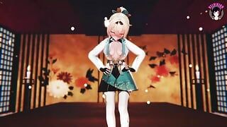 Onegai Darling сексуальный танец (3D хентай)
