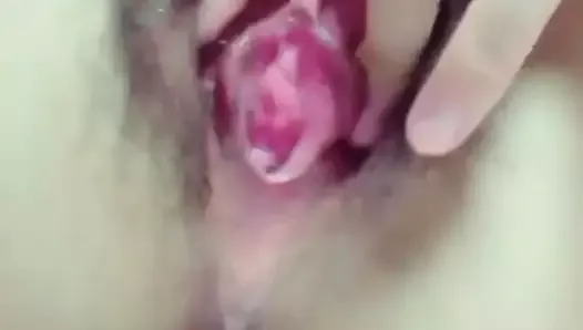 Virgin pussy getting wet 1