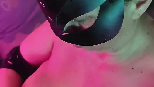 Mistress Domina pov blowjob slave finished on her big tits. Full scene on faphouse