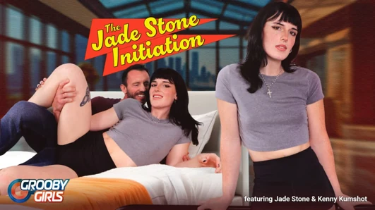 Groobygirls - Jade Stone'un Kenny Kumshot ile ilk ateşli deneyimi